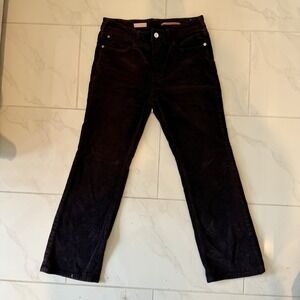 PILCRO Anthropologie Brown Corduroy Pants Women's Size 27 Casual Trousers‎